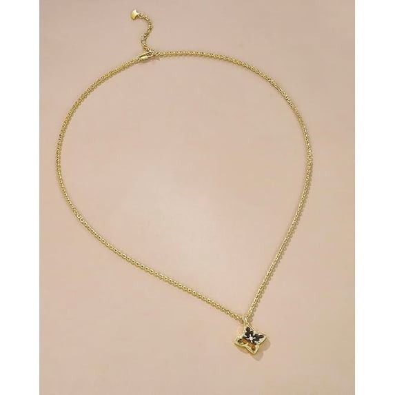 SNGIA 18K Gold Plated Clover Pendant Necklace for Women, Adjustable Chain,Tiger Eye