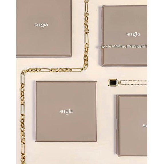 SNGIA Gold Layered Moon and Star Pendant Necklace Set for Women, 18K Gold Plated