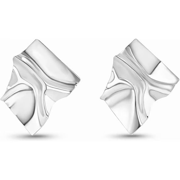 SNGIA Silver Plated Geometric Irregular Square Dangle Earrings for Women, Statement Drop Style